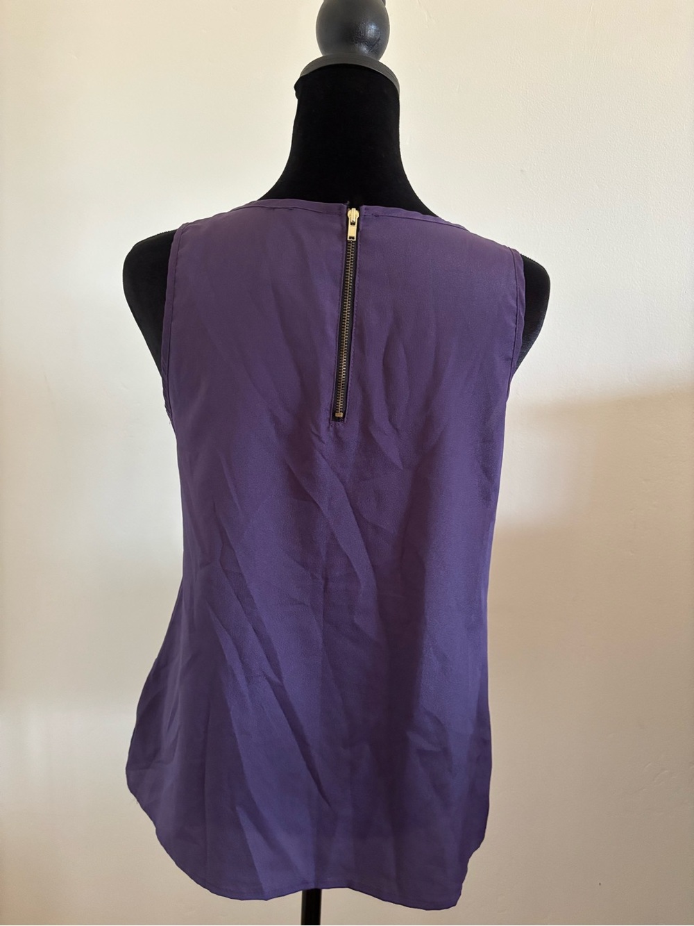 Wish Purple Layered Ruffle Camisole - Picture 3 of 5